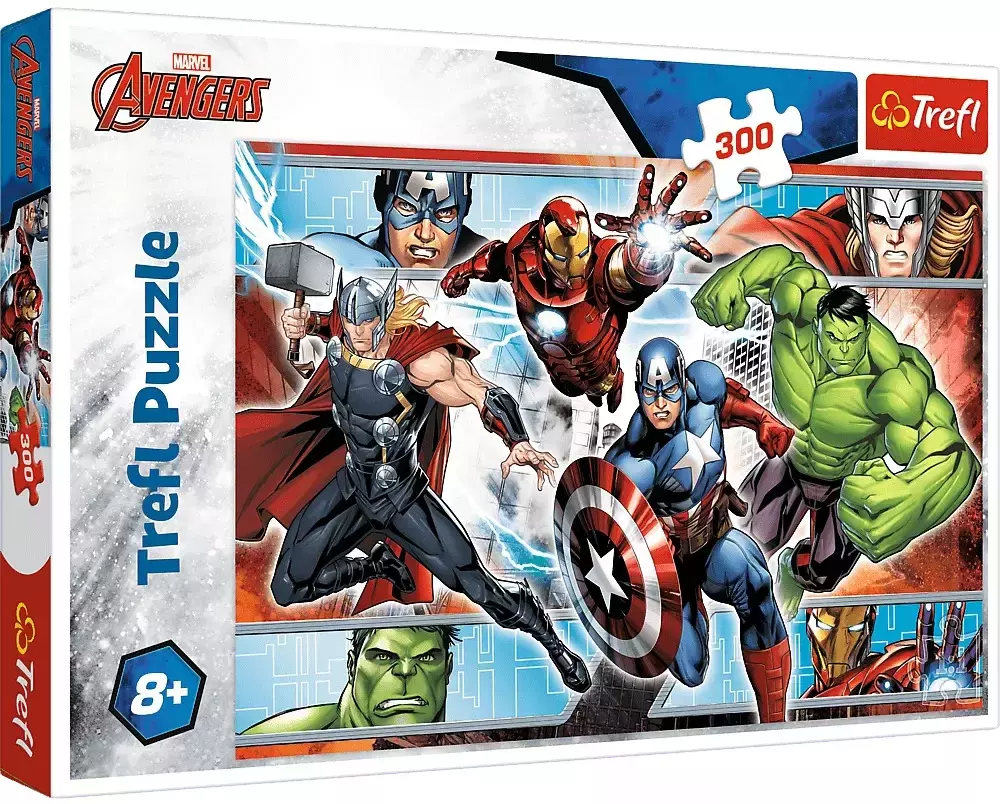 Puzzle 300 elementów. Avengers - Puzzle