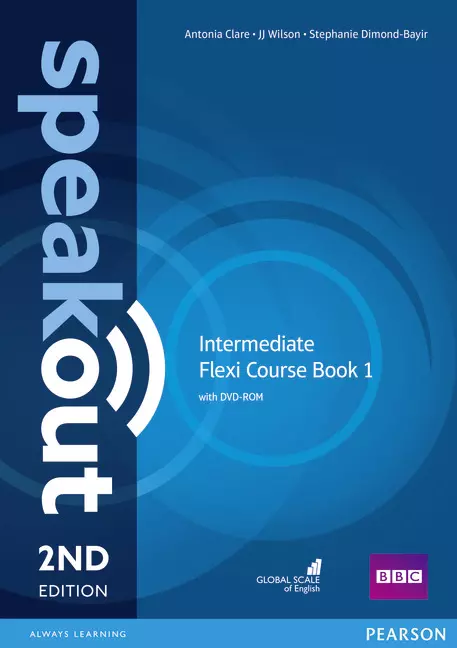 Speakout 2ed Intermediate Flexi Course Book 1 with DVD-ROM - Książki