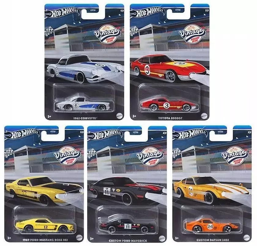 Hot Wheels Samochodzik Vintage Mix Hrt81 B/c10 - Zabawki