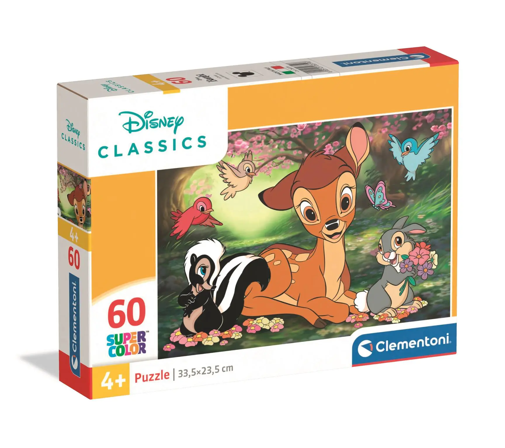 CLE puzzle 60 SuperKolor Bambi 26319 - Zabawki