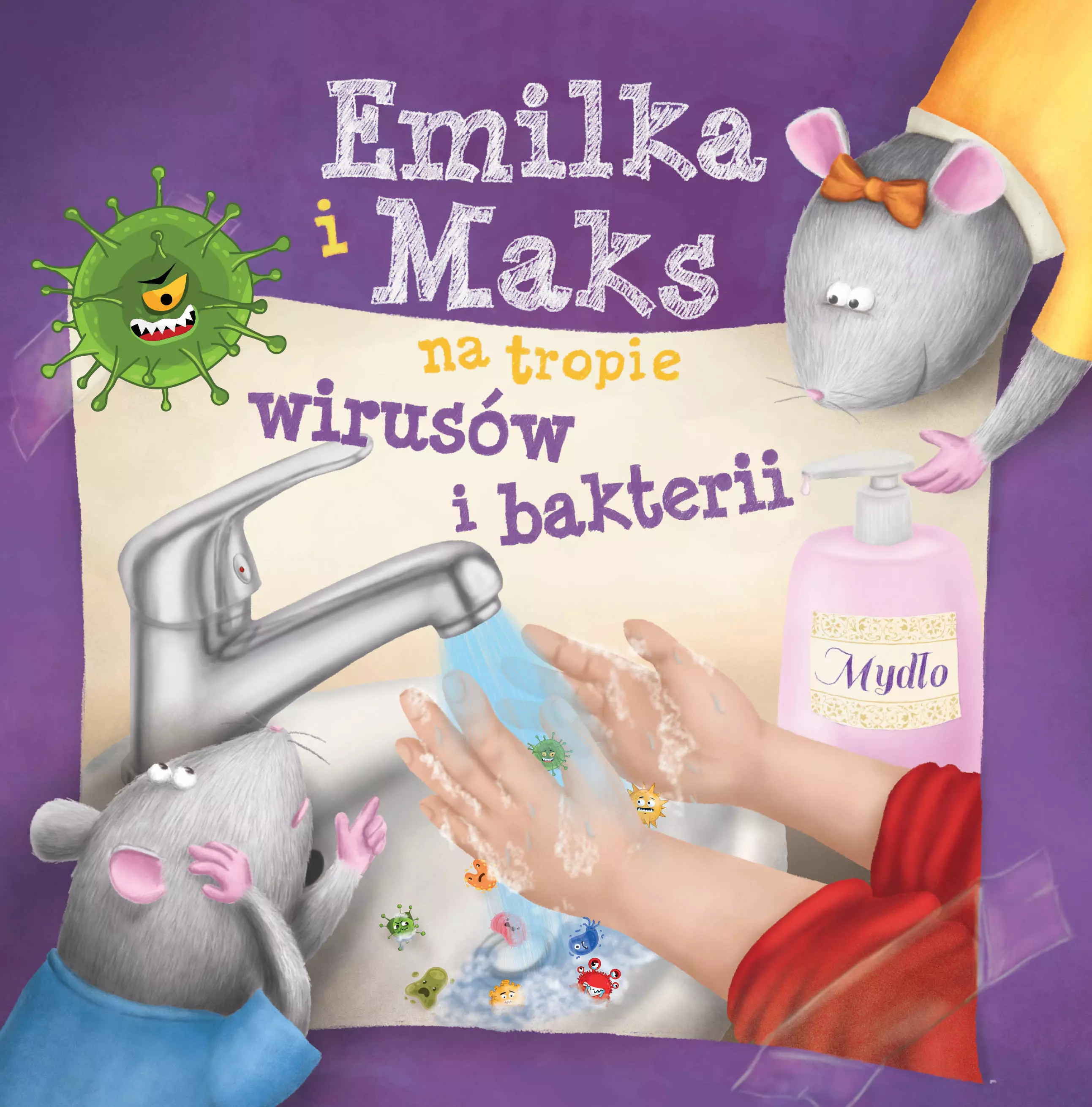 Emilka i Maks na tropie wirusów i bakterii - Książki