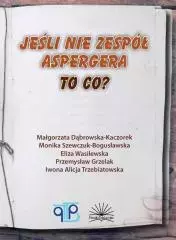 Jeśli nie zespół Aspergera, to co? - Książki