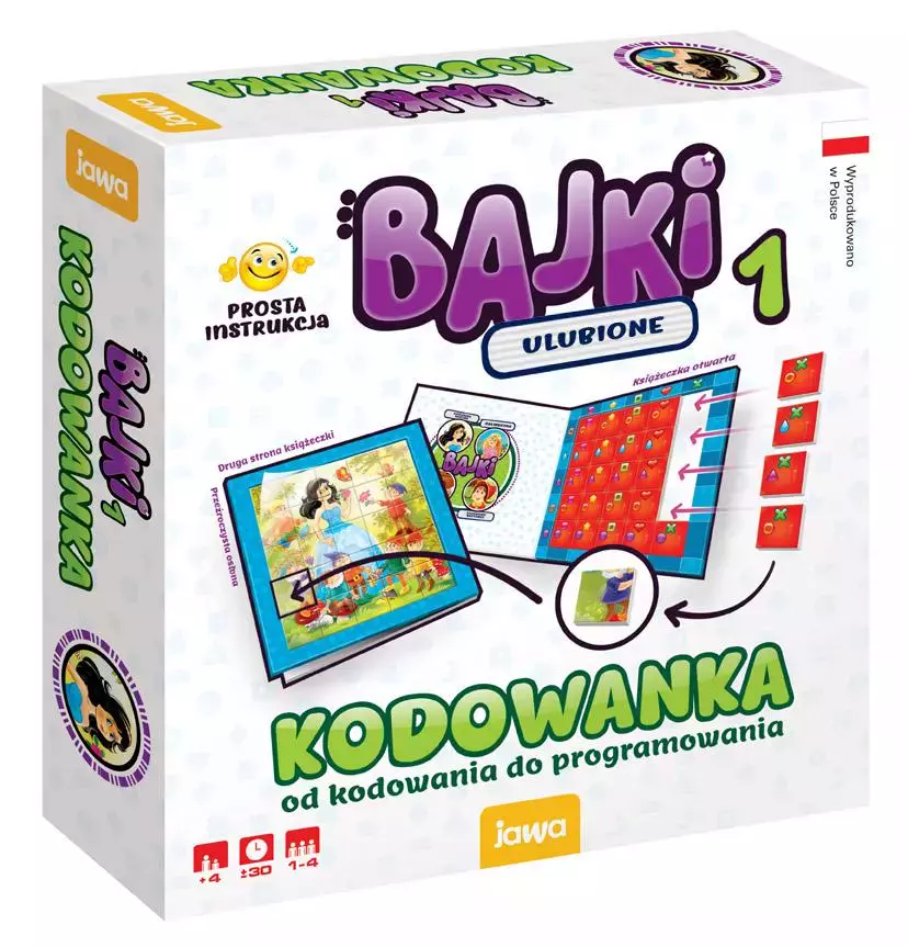 Bajki Kodowanka JAWA - Książki