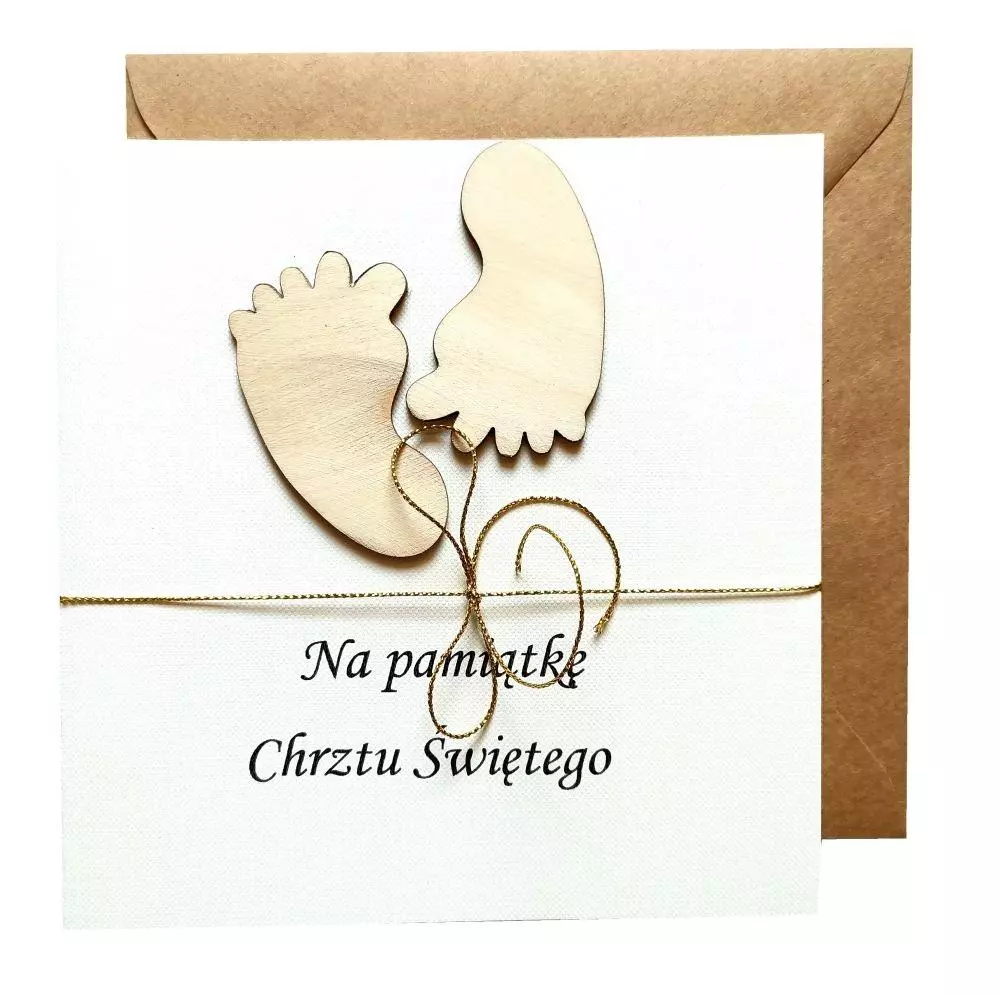 Kartka Chrzest Święty - Papiernicze i szkolne