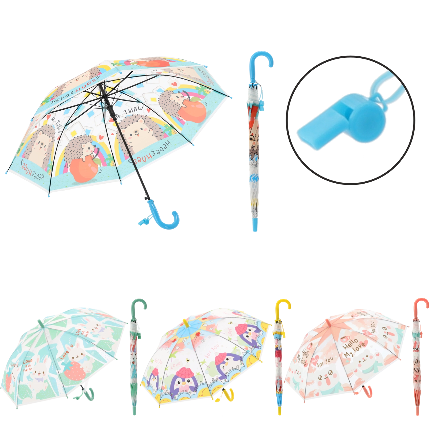 Parasol Półautomat. Klasyczny Mały Mix Wzorów Dia 83 cm, opakowanie 12 szt. - Elektronika i akcesoria