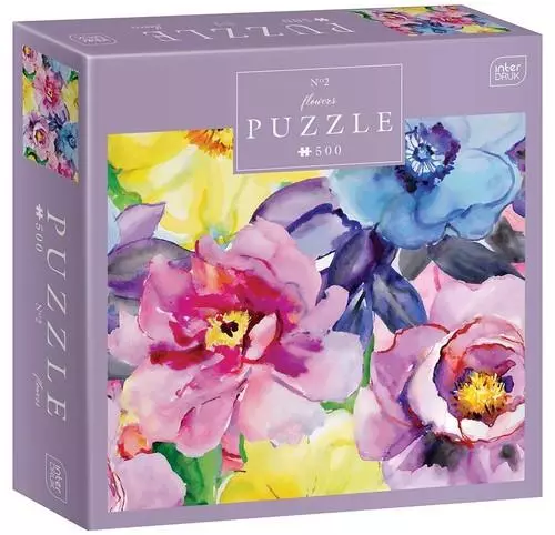 Puzzle 500 elementów. Kwiaty 2 - Puzzle