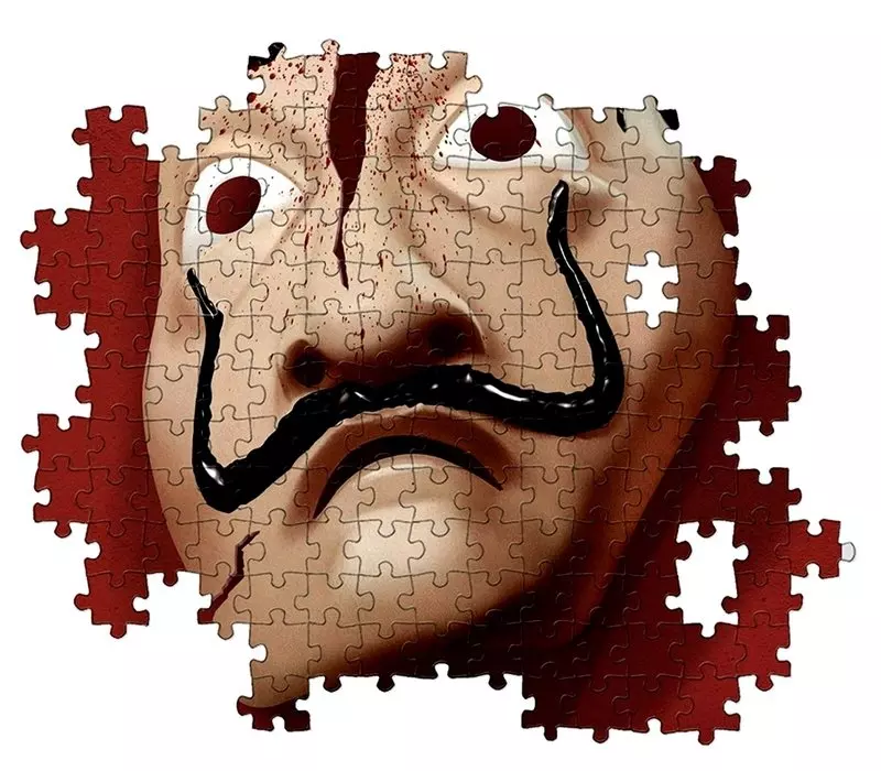 Puzzle 1000 elementów. Dom z papieru - Puzzle
