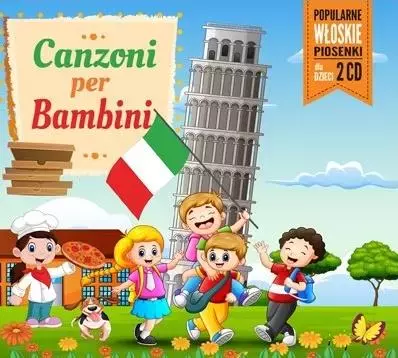 Canzoni Per Bambini:Piosenki włoskie dla dzieci CD - Książki
