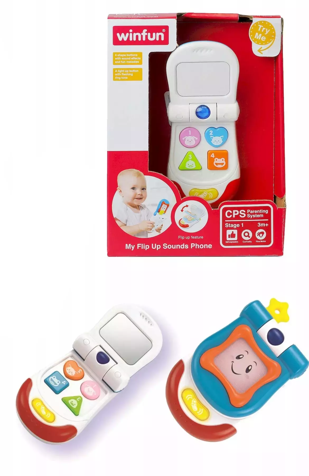 Uśmiechnięty telefon - Zabawki