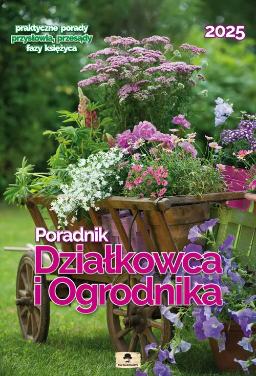 Kalendarz 2025 ŚCIENNY A3 VD.16  - PORADNIK DZIAŁKOWCA I OGRODNIKA - Książki