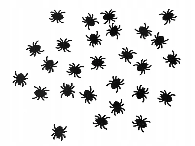 Pająk Party deco 1,2 x 1,2 cm 500 szt. - Książki