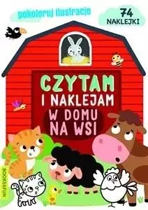 Czytam i naklejam. W domu, na wsi - Książki