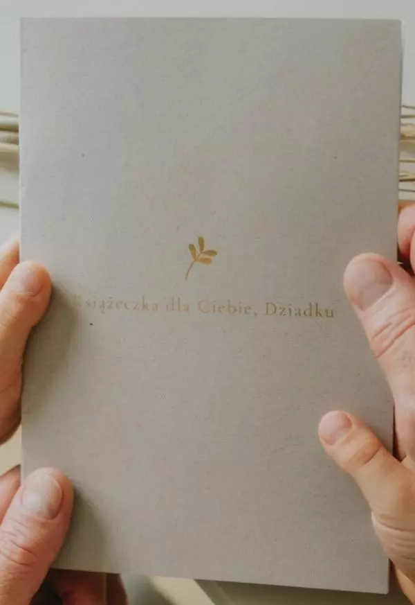 Książeczka dla Ciebie, Dziadku - Książki