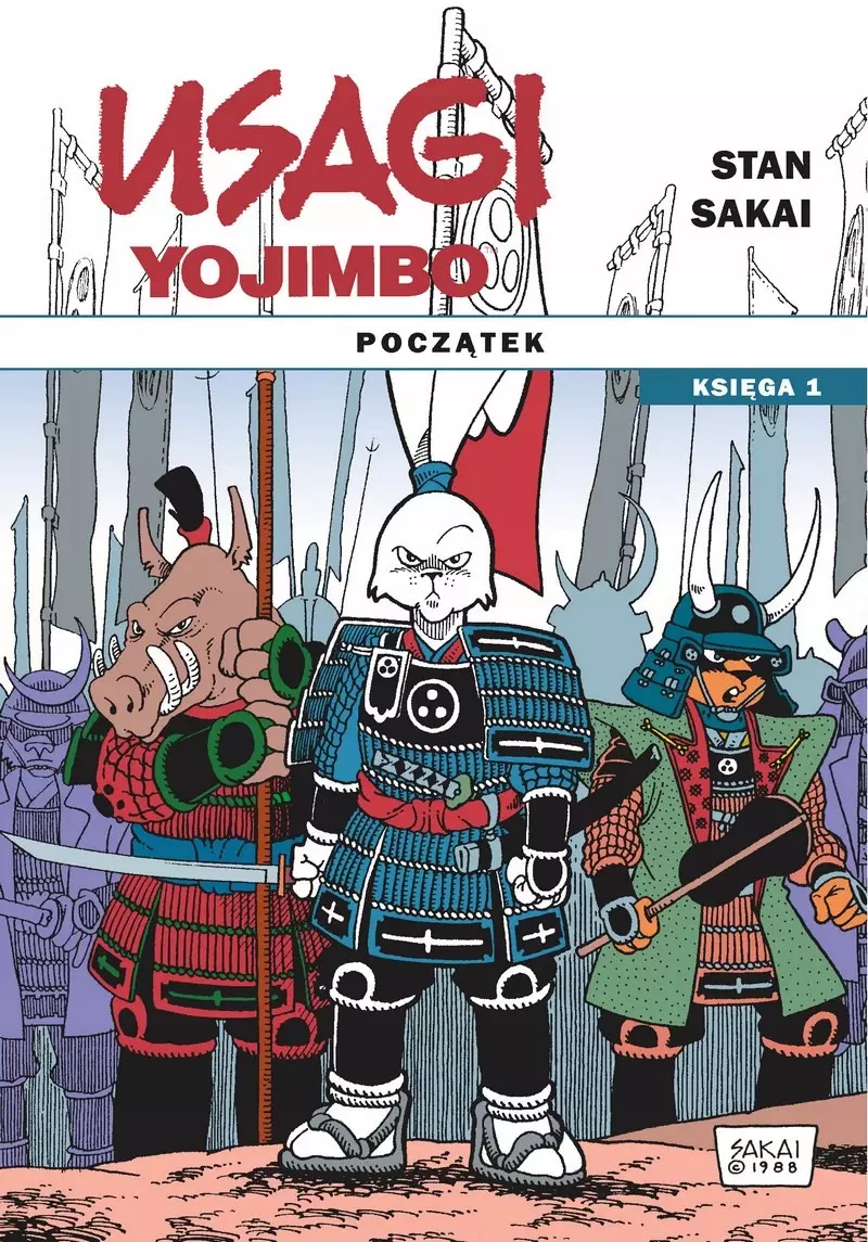 Usagi Yojimbo. Początek. Księga 1 - Książki