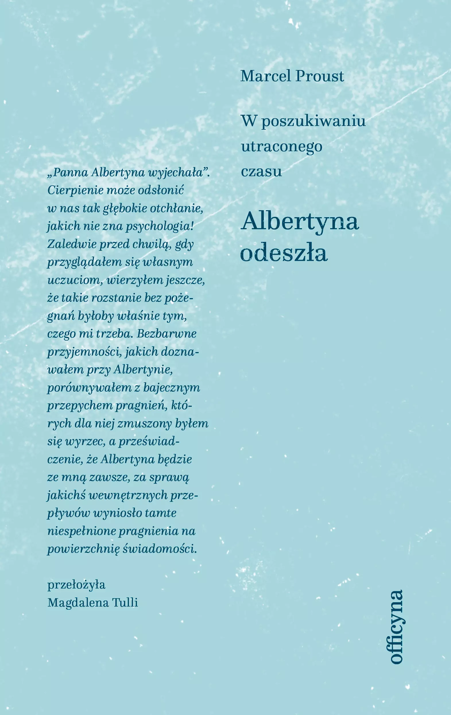 Albertyna odeszła. W poszukiwaniu utraconego czasu - Książki
