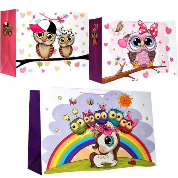 Torebka prezentowa 8117H/SD 60x40x20 szerokie dno p12, cena za 1szt - Papiernicze i szkolne