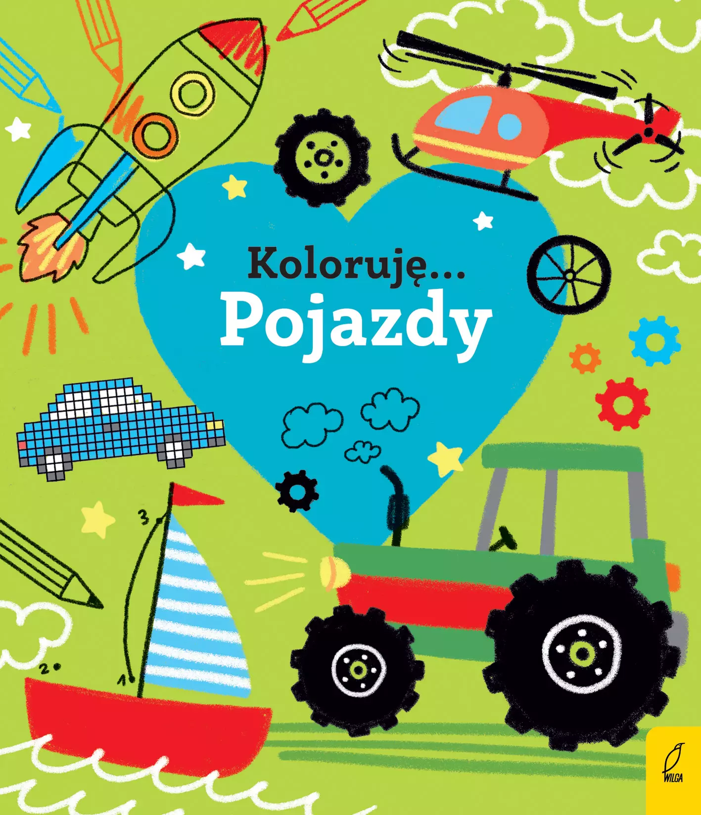 Koloruję. Kocham pojazdy - Książki
