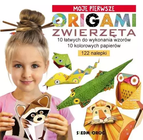 Moje pierwsze origami. Zwierzęta - Książki