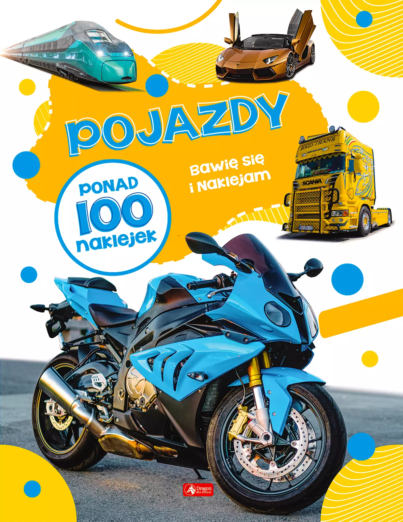 Bawię się naklejkami. Pojazdy - Książki