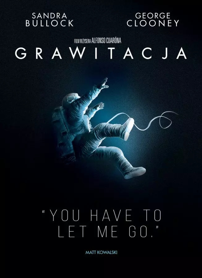 Grawitacja, DVD - Filmy