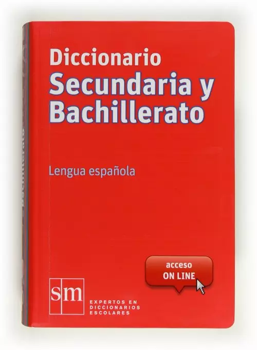 Diccionario Secundaria y Bachillerato Lengua espanola ed - Książki