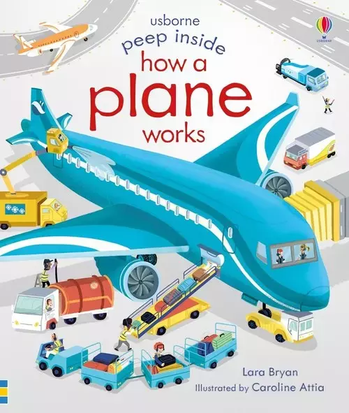 Peep Inside How a Plane Works - Książki
