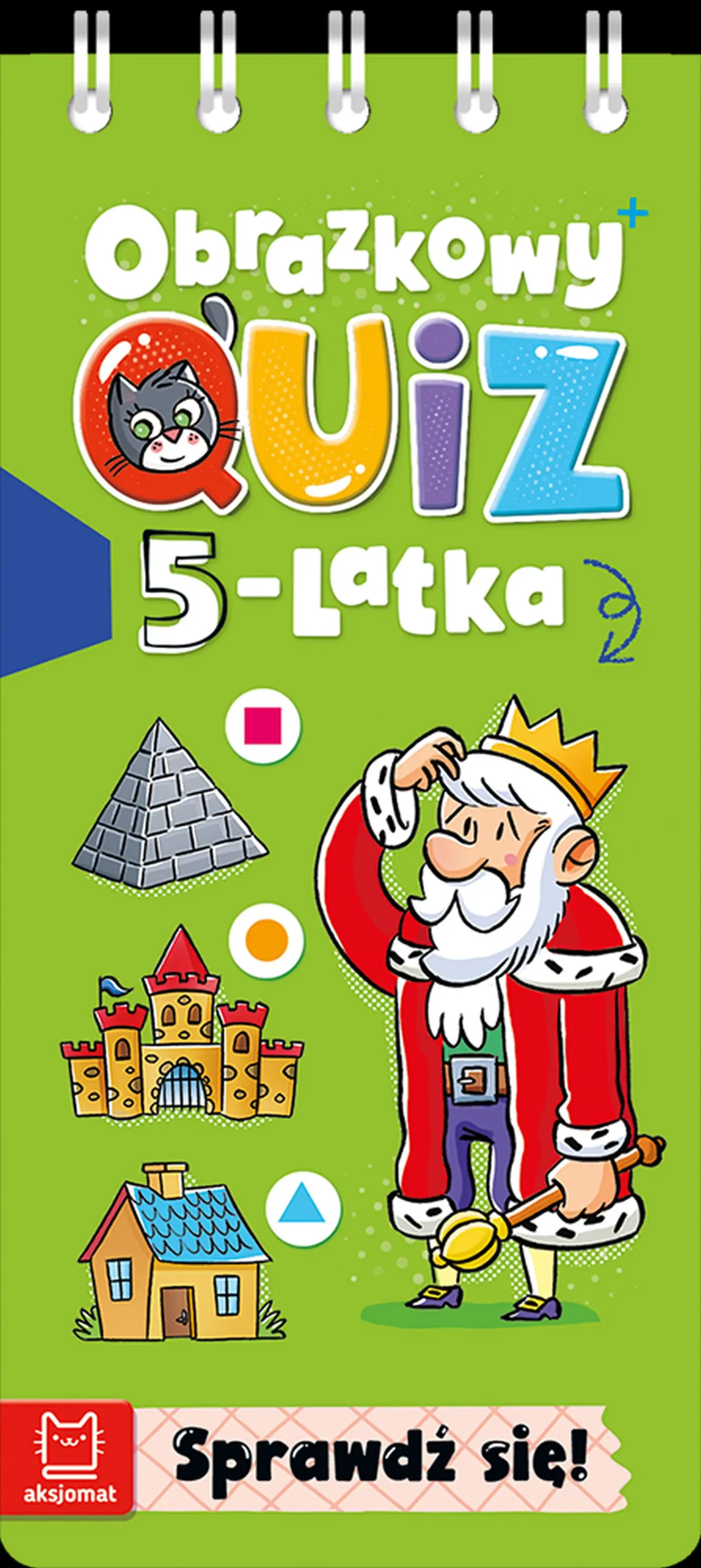 Obrazkowy quiz 5-latka. Sprawdź się! - Książki