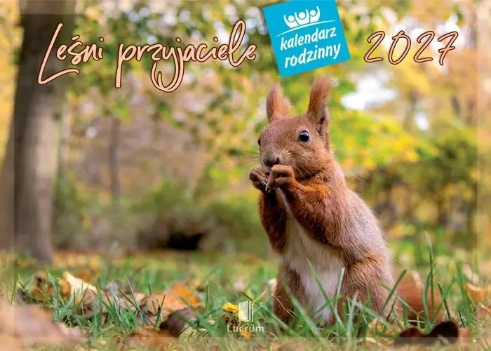 Kalendarz 2027 rodzinny Leśni przyjaciele - Książki