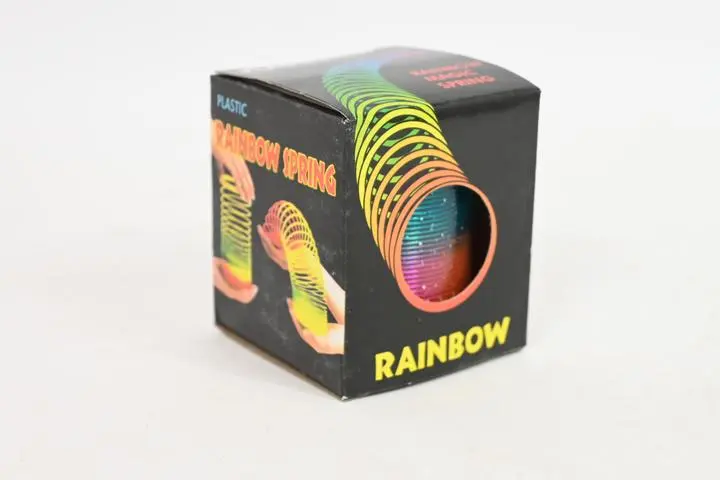 Sprężyna tęczowa 5cm w pudełku 04943 - Zabawki