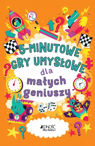 5-minutowe gry umysłowe dla małych geniuszy - Książki