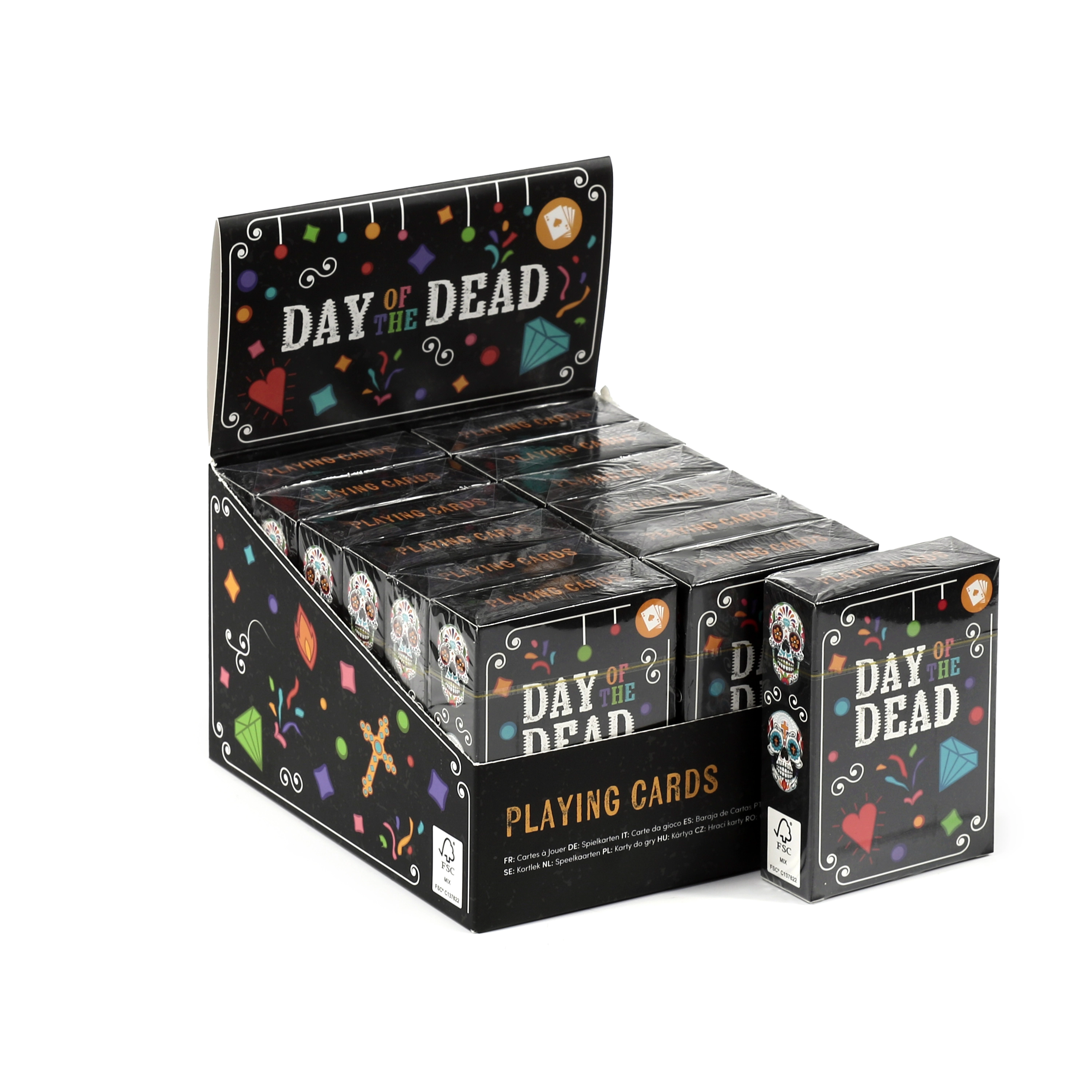 Standardowa talia kart do gry - Day of the Dead - Zabawki