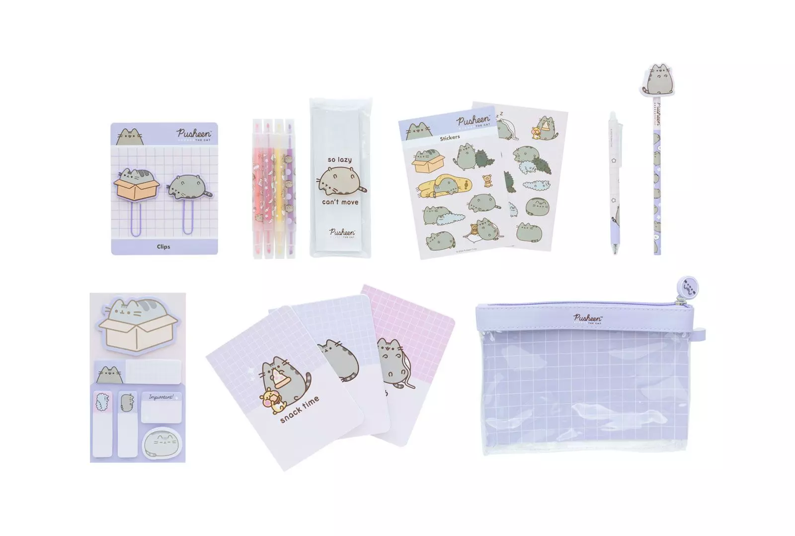 Zestaw szkolny Pusheen SETP006 - Papiernicze i szkolne