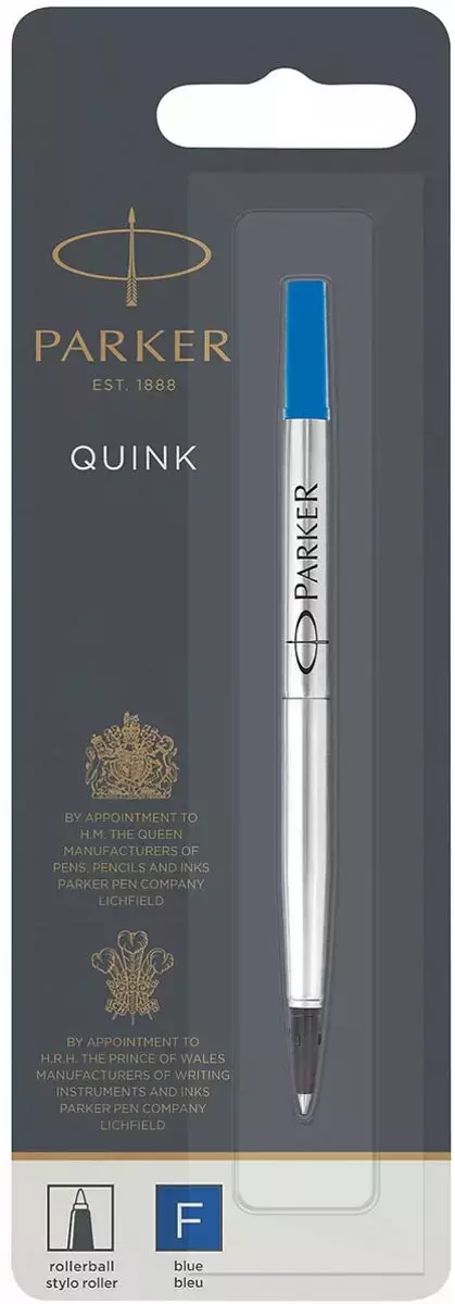 Parker. Wkład do pióra kulkowego Vector F, niebieski - Papiernicze i szkolne