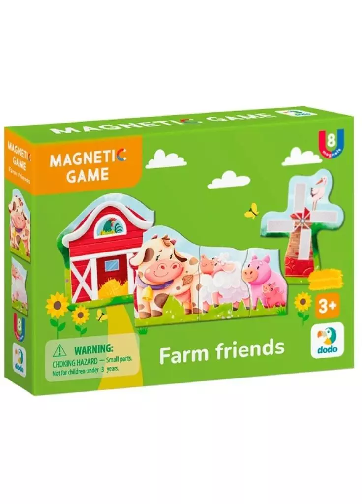 Gra magnetyczna Przyjaciele z farmy - Papiernicze i szkolne