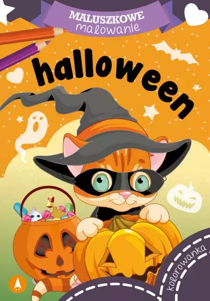 Maluszkowe malowanie. Halloween - Książki