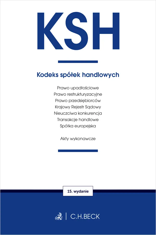 KSH. Kodeks spółek handlowych oraz ustawy towarzyszące - Książki