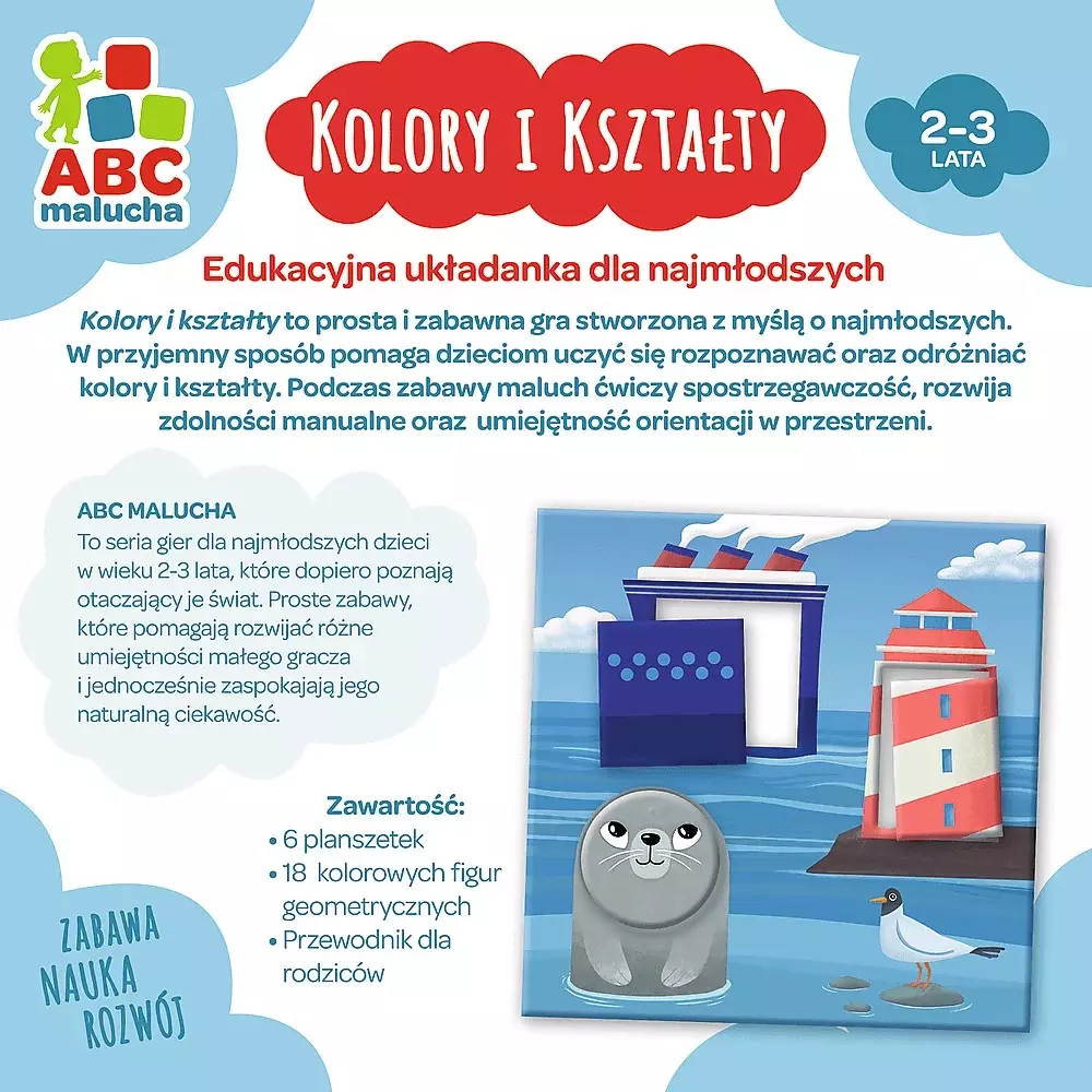 Kolory i ksztalty. ABC Malucha - Gry