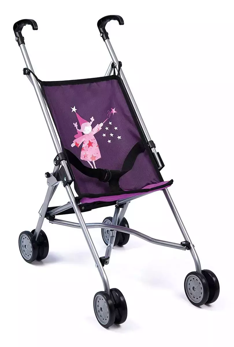 Wózek dla lalek Buggy, fioletowy - Zabawki