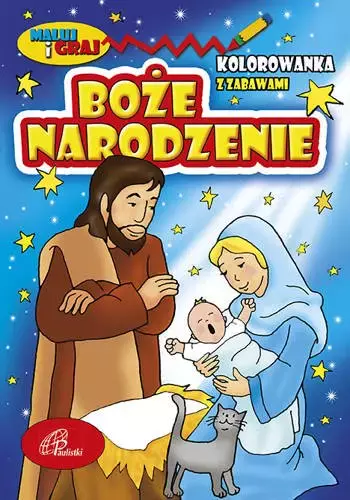 Boże Narodzenie. Kolorowanka dla dzieci - Książki