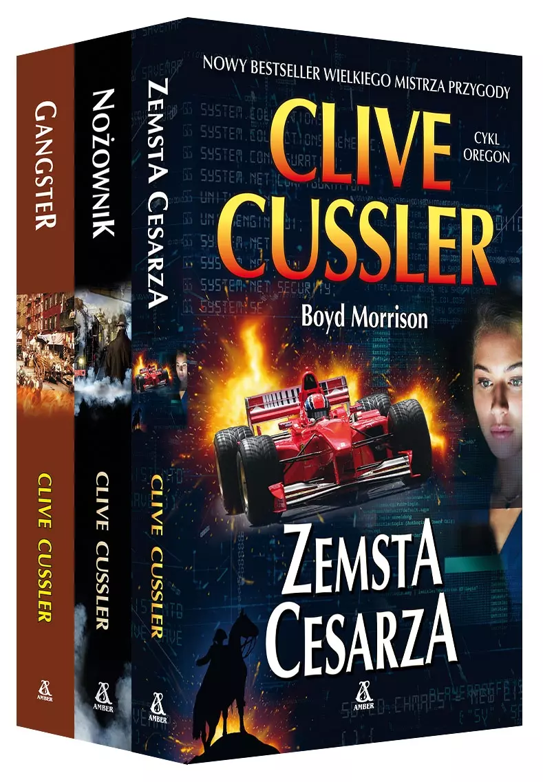 Pakiet. Zemsta cesarza / Nożownik / Gangster - Książki