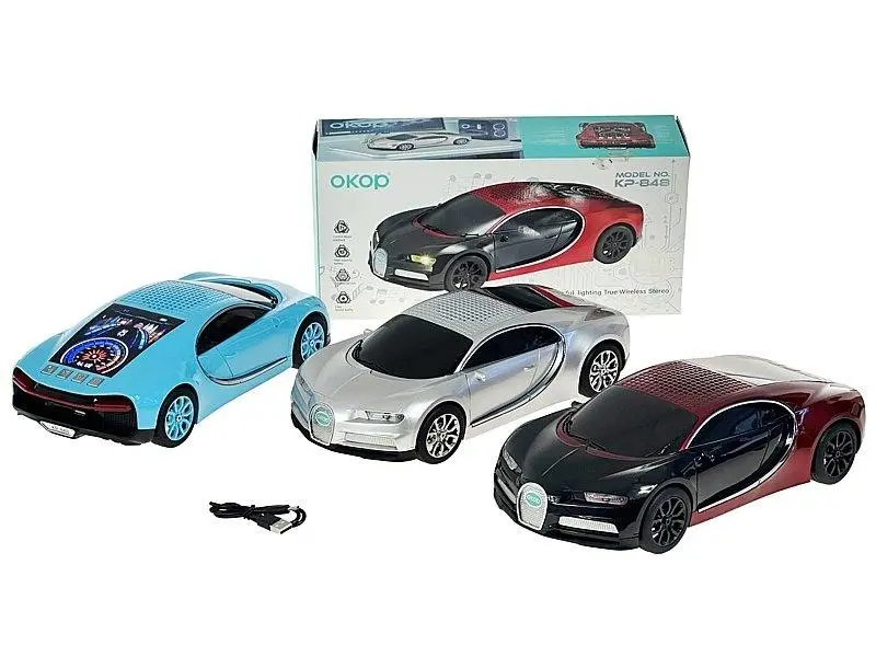 Głośnik Bluetooth auto ze światłem USB MIX - Elektronika i akcesoria