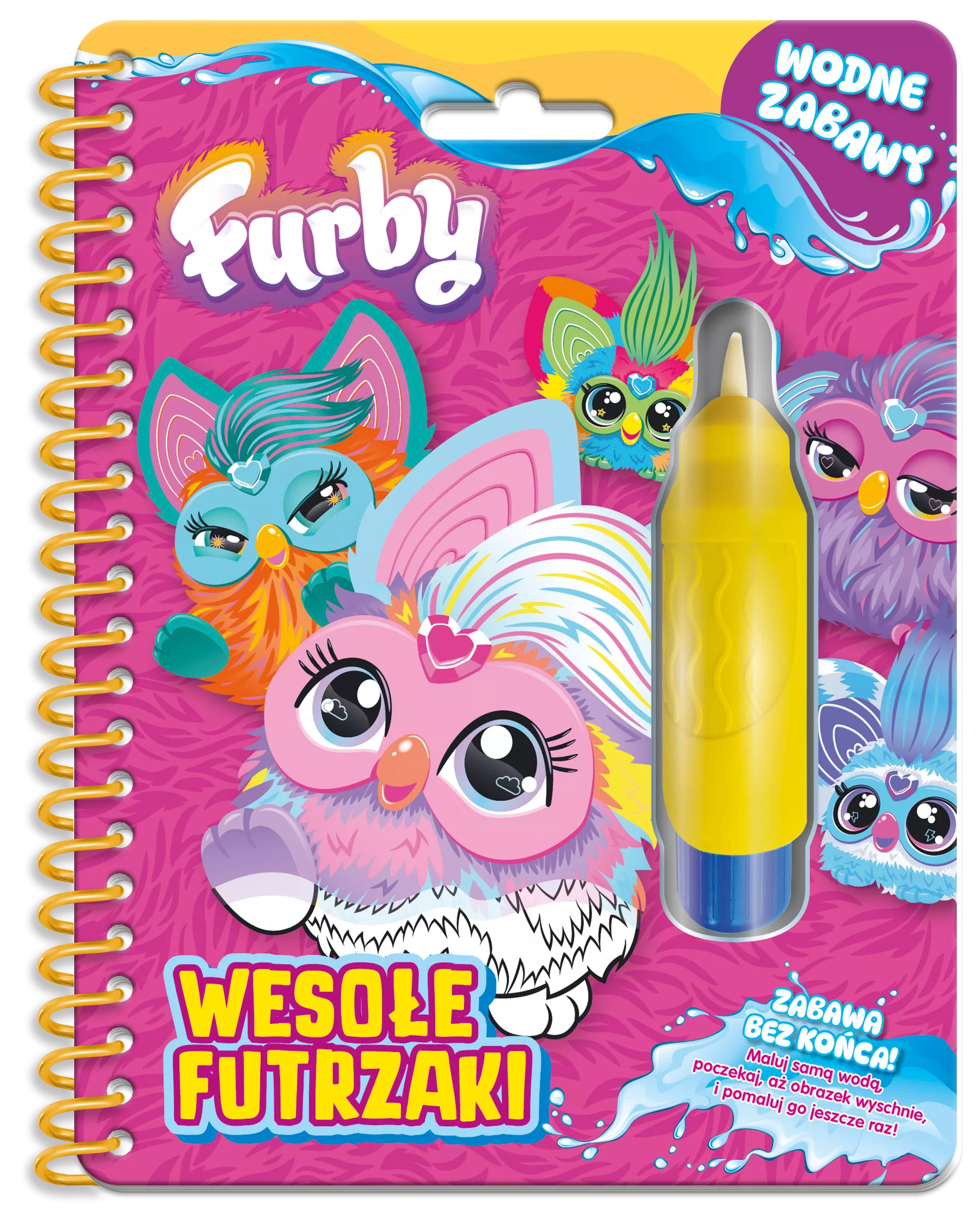 Furby. Furby. Wodne zabawy. Wesołe futrzaki - Książki