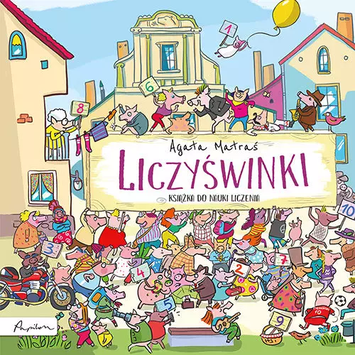 Liczyświnki. Książka do nauki liczenia - Książki