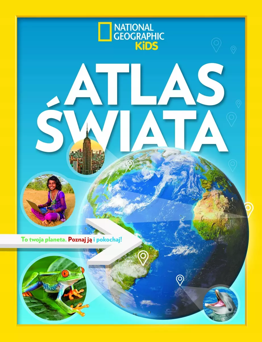 National Geographic Kids. Atlas świata - Książki
