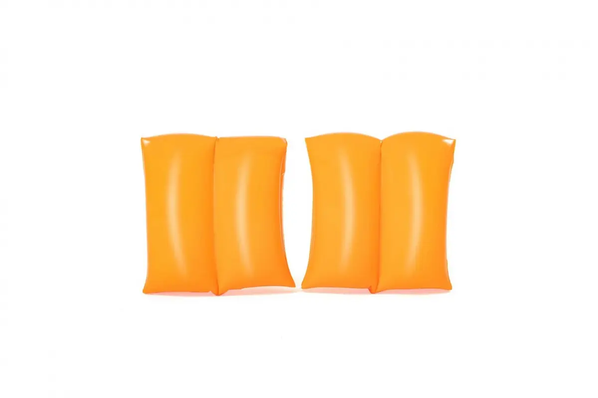 Rękawki do nauki pływania dla dzieci Pomarańczowe BESTWAY 20x20cm - Zabawki