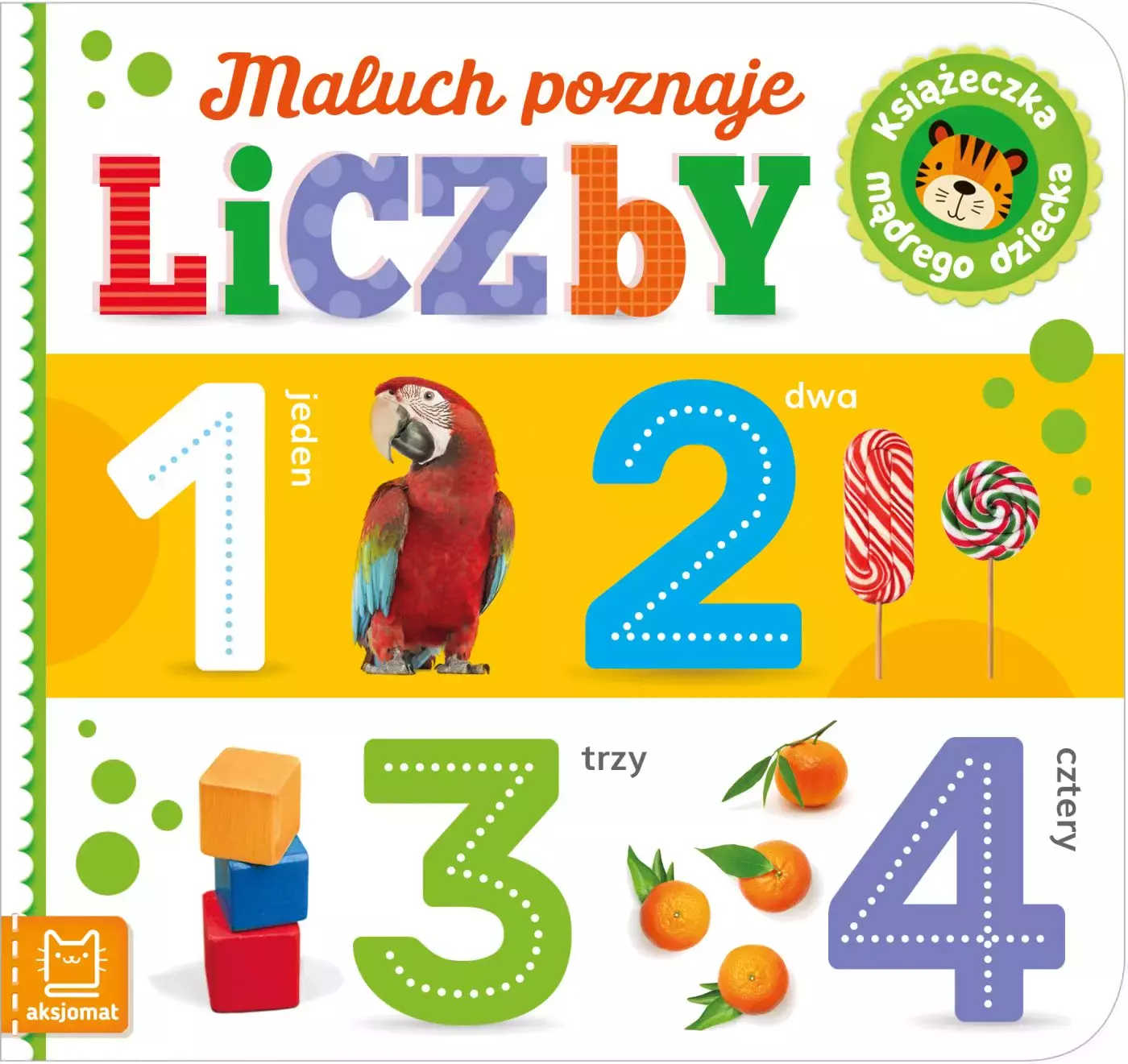 Maluch poznaje liczby. Książeczka mądrego dziecka - Książki