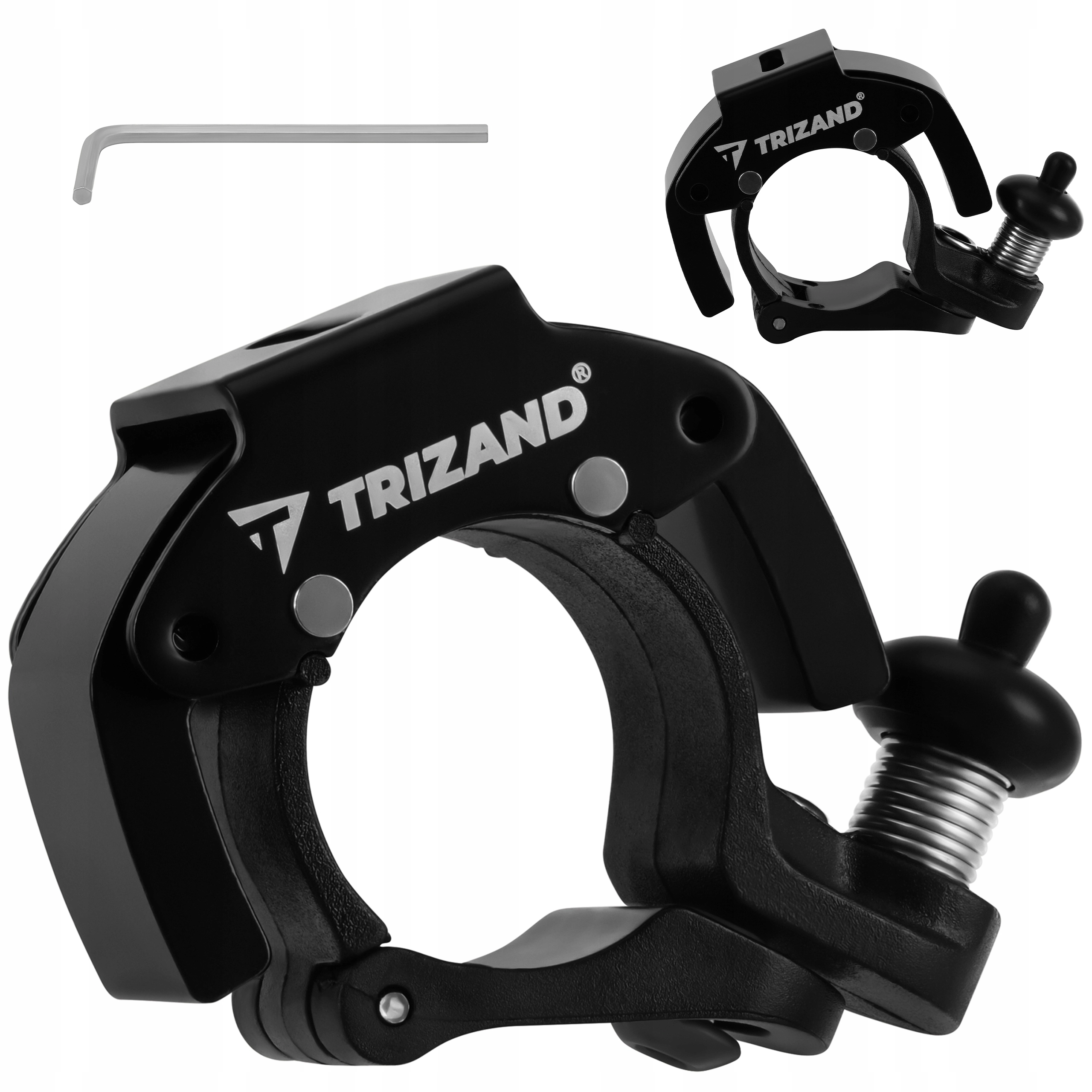 Dzwonek do roweru mechaniczny 7,5x4,5x2cm Trizand - Zabawki
