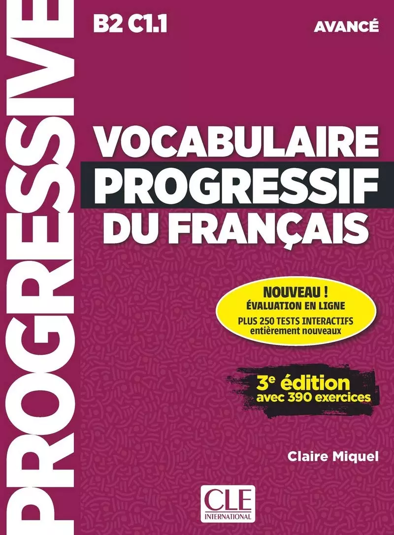 Vocabulaire progressif du Francais. Avance. Podręcznik + CD - Książki
