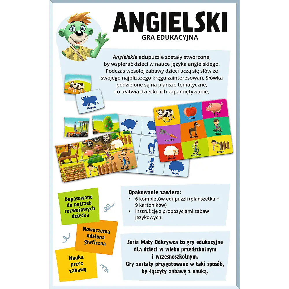 Mały Odkrywca. Angielski - Gry