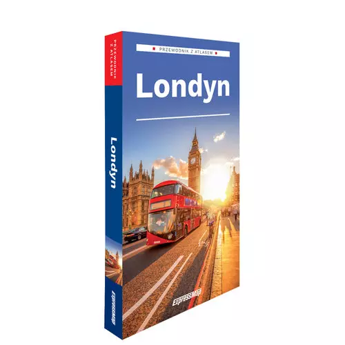 Londyn; przewodnik z atlasem - Książki